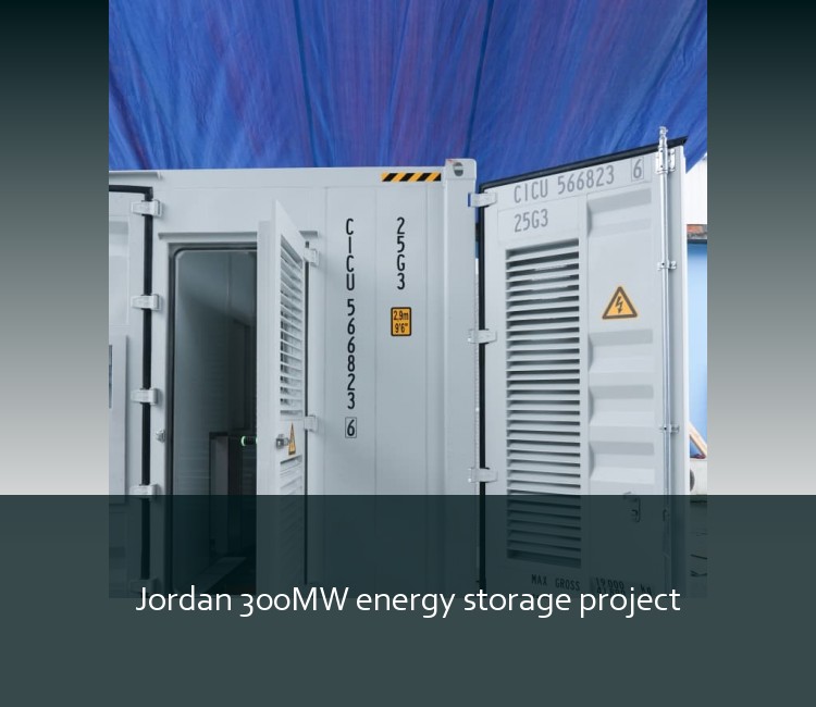 Jordan 300MW energy storage project