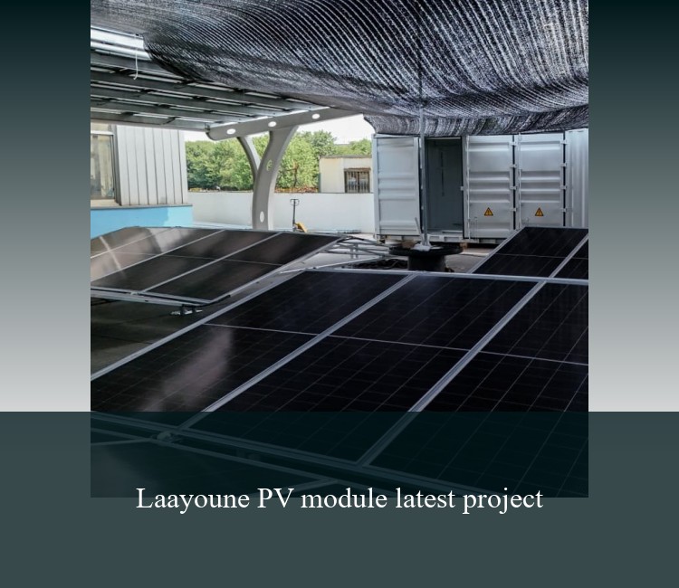 Laayoune PV module latest project