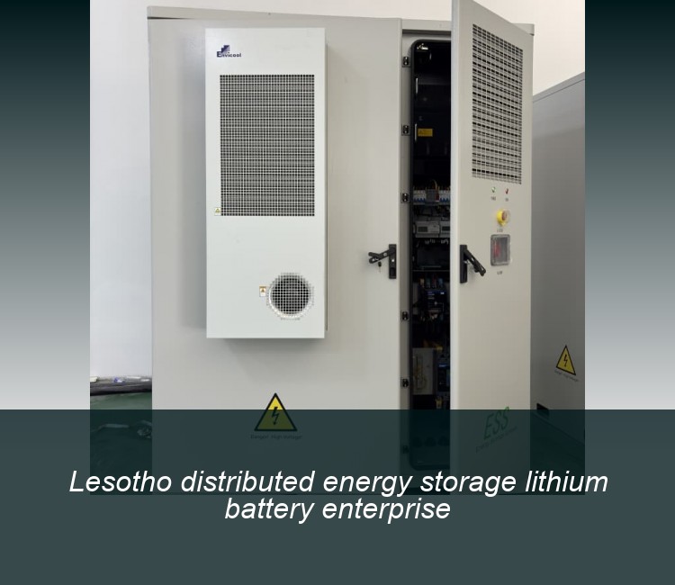 Lesotho distributed energy storage lithium battery enterprise