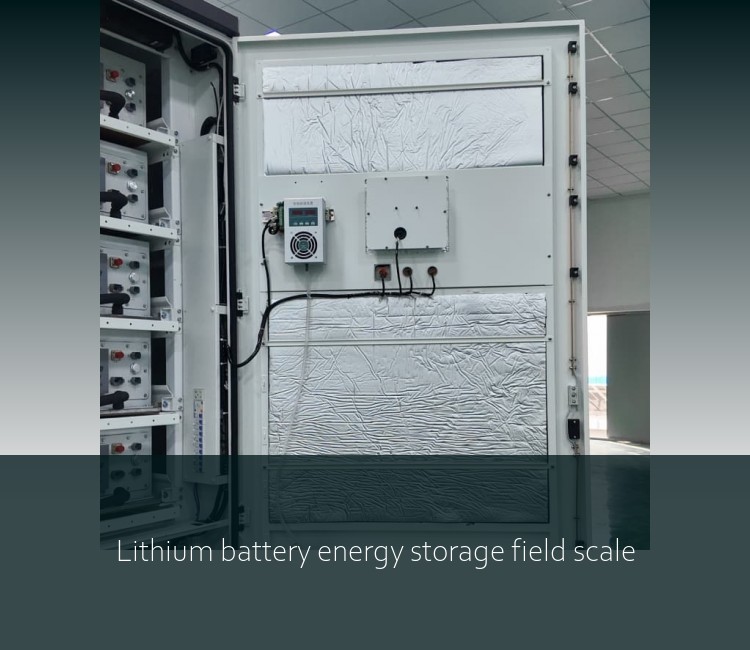Lithium battery energy storage field scale