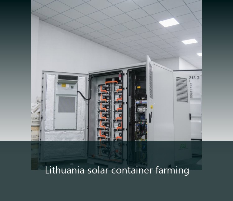 Lithuania solar container farming