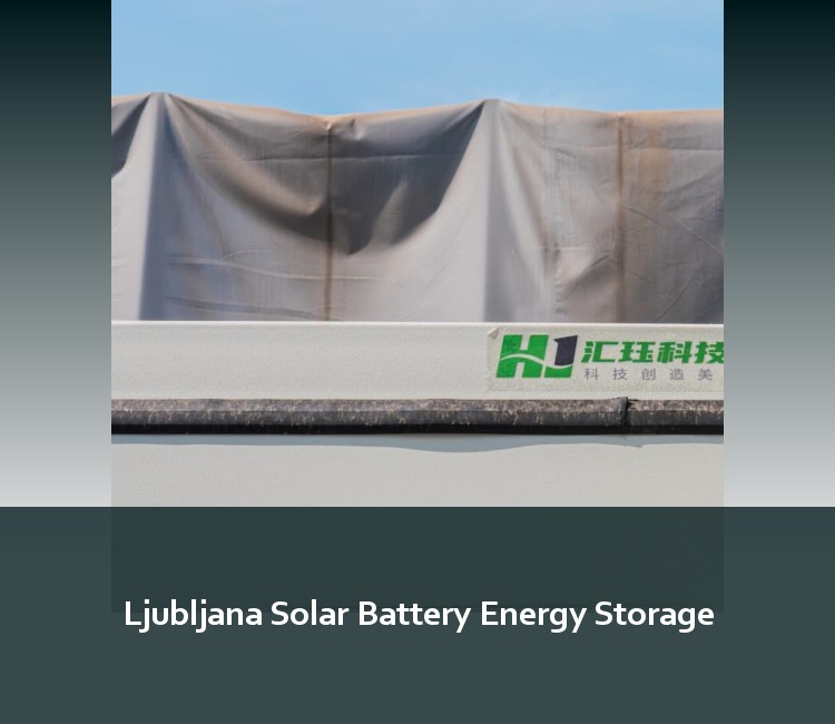 Ljubljana Solar Battery Energy Storage