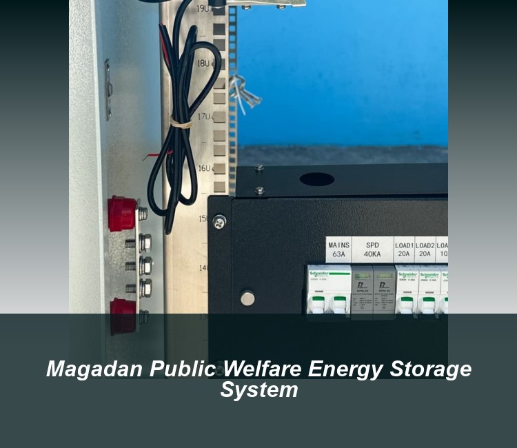 Magadan Public Welfare Energy Storage System