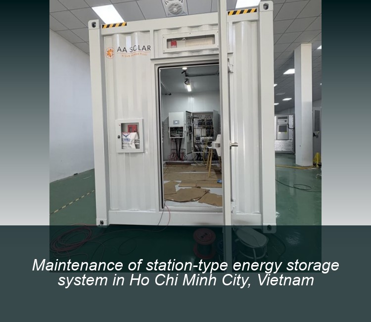 Maintenance of station-type energy storage system in Ho Chi Minh City, Vietnam