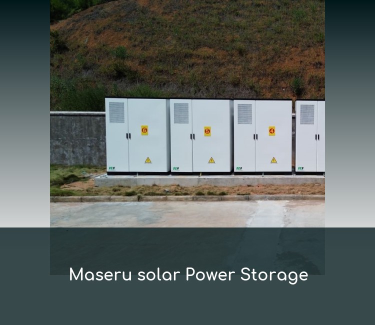 Maseru solar Power Storage