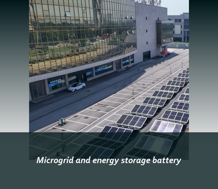 Microgrid and energy storage battery