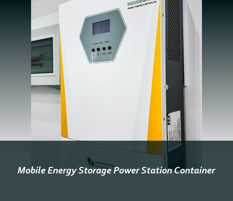 Mobile Energy Storage Power Station Container