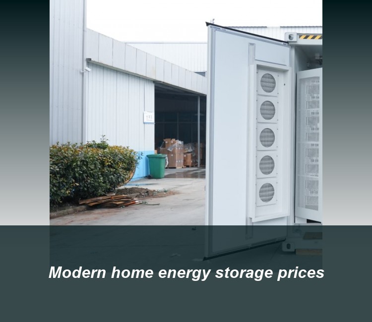 Modern home energy storage prices