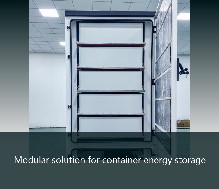 Modular solution for container energy storage