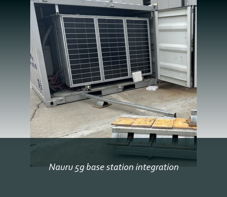 Nauru 5g base station integration