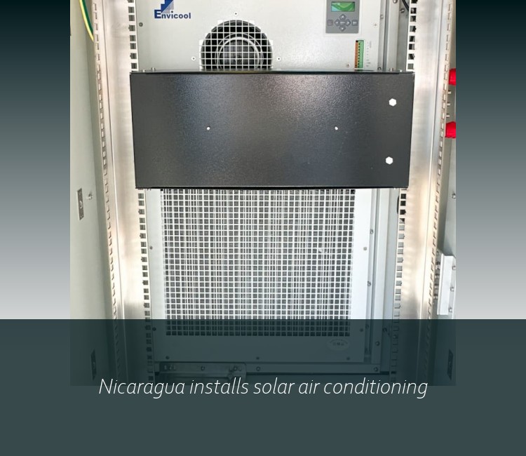 Nicaragua installs solar air conditioning