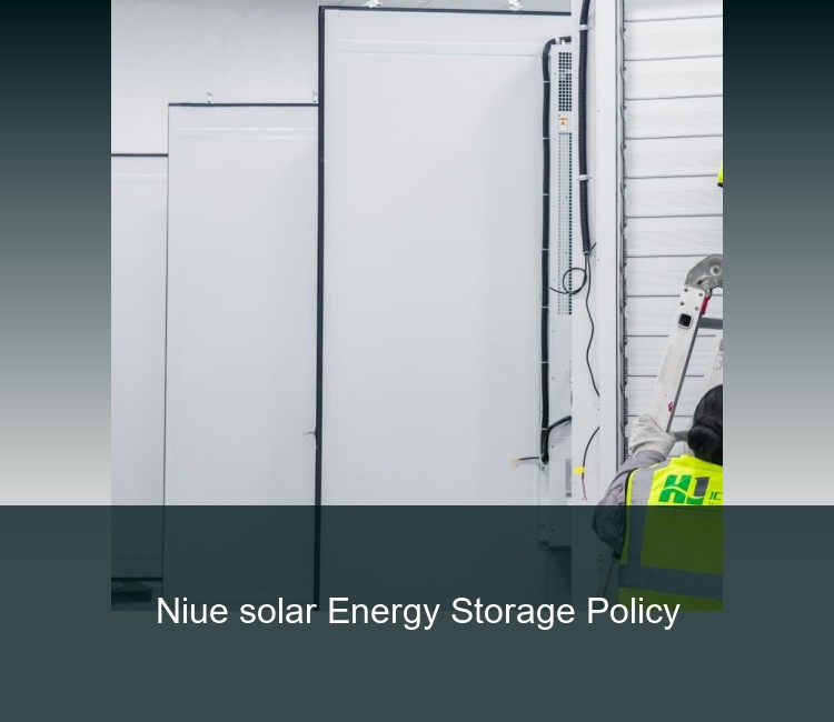 Niue solar Energy Storage Policy