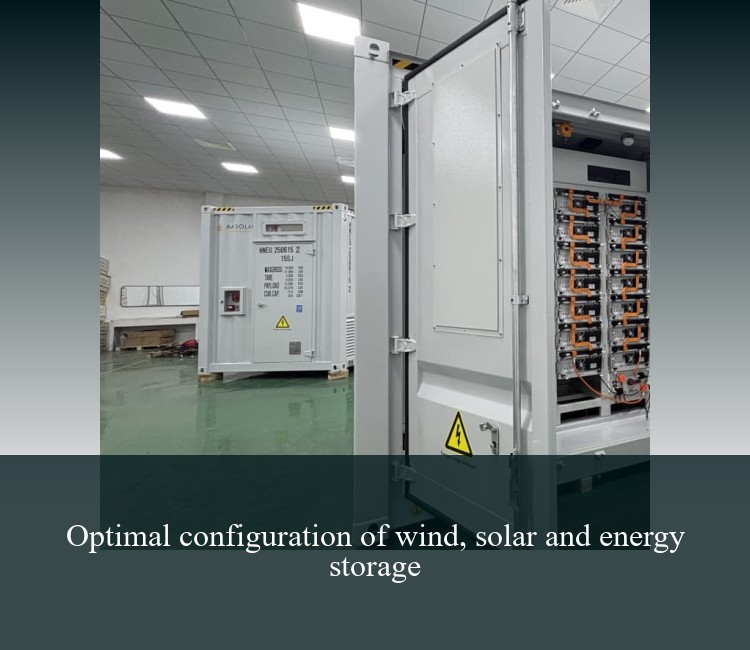 Optimal configuration of wind, solar and energy storage