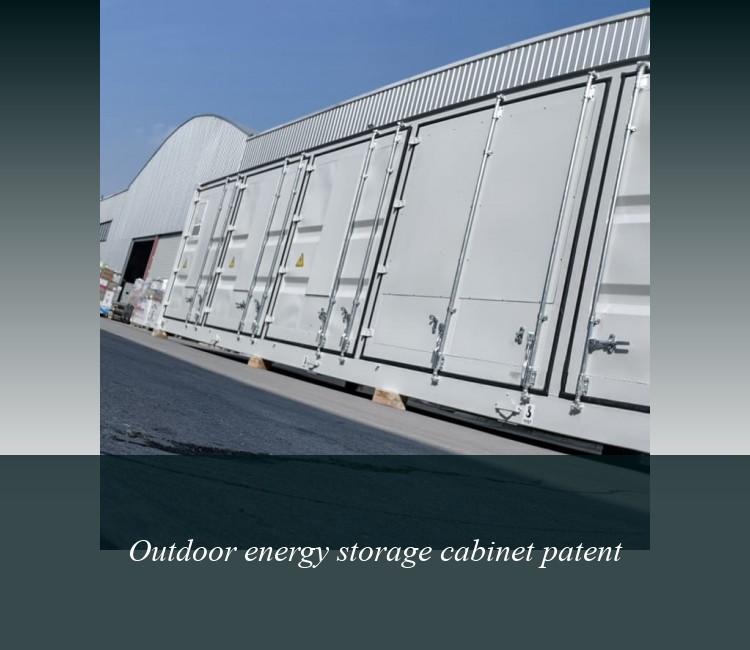 Outdoor energy storage cabinet patent