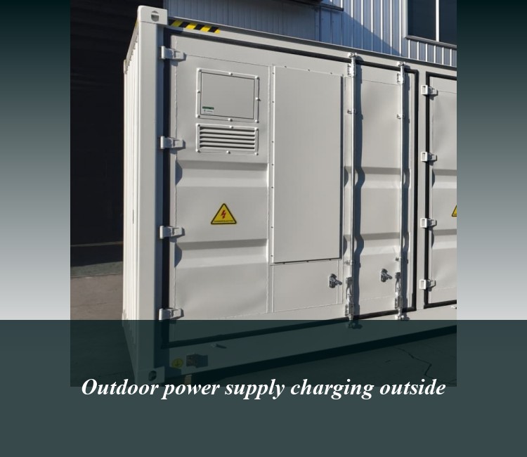 Outdoor power supply charging outside