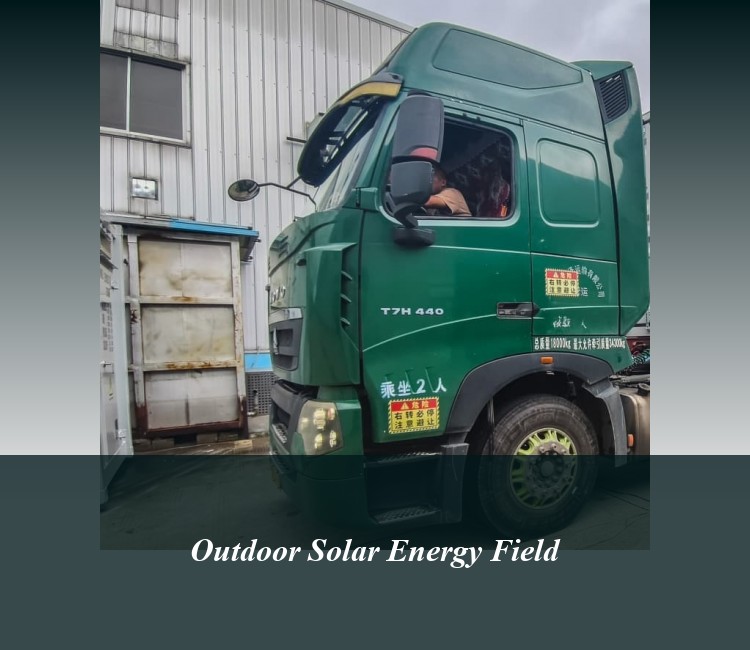 Outdoor Solar Energy Field