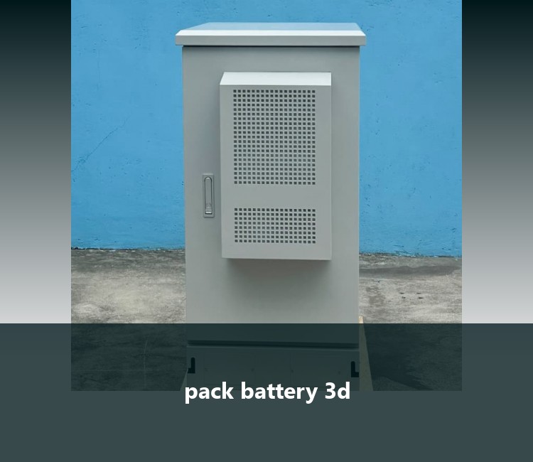 pack battery 3d