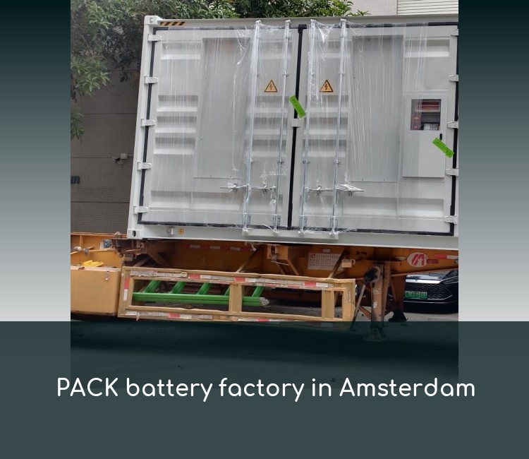 PACK battery factory in Amsterdam