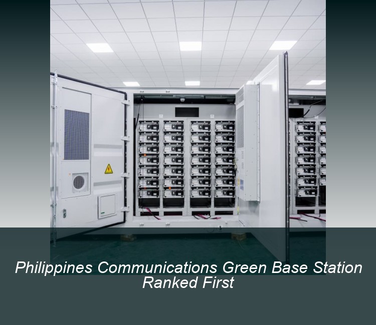 Philippines Communications Green Base Station Ranked First