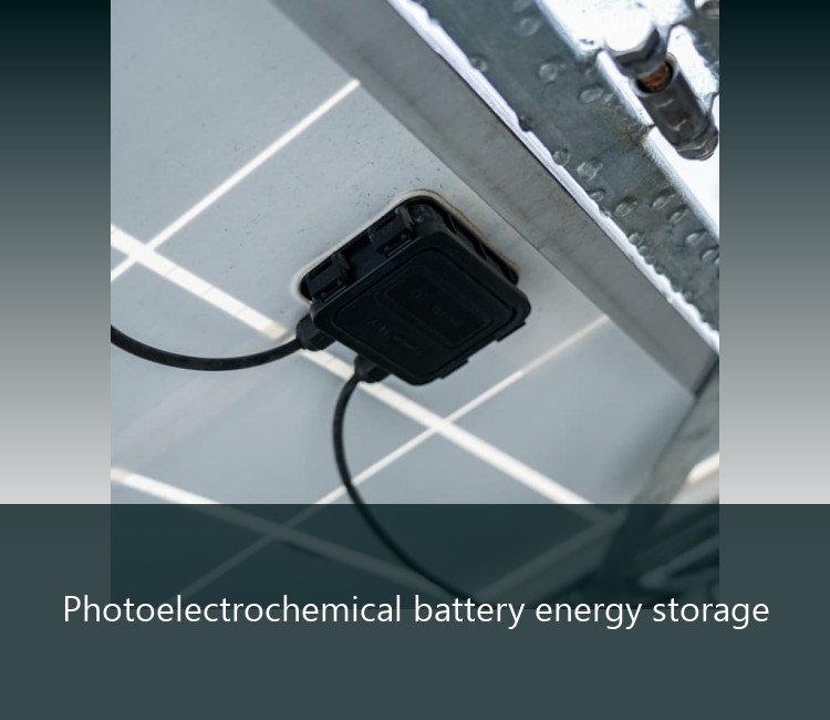 Photoelectrochemical battery energy storage