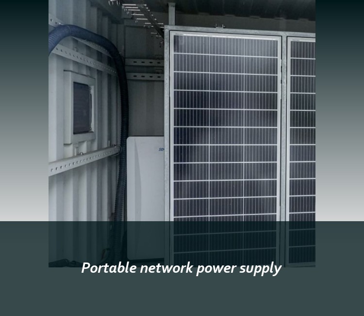 Portable network power supply