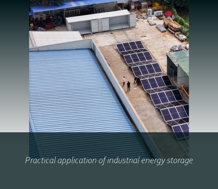 Practical application of industrial energy storage