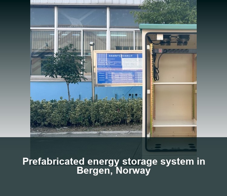 Prefabricated energy storage system in Bergen, Norway