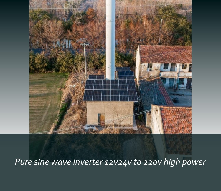 Pure sine wave inverter 12v24v to 220v high power