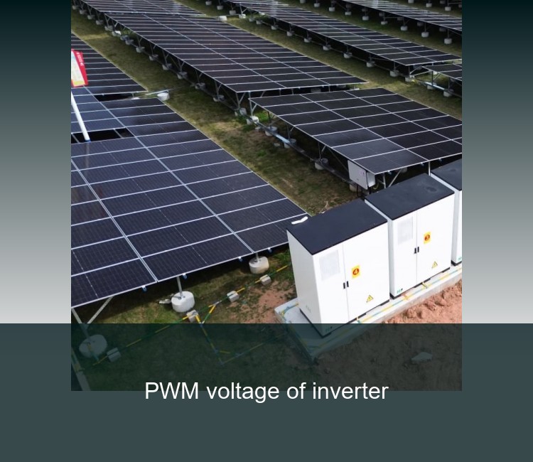 PWM voltage of inverter