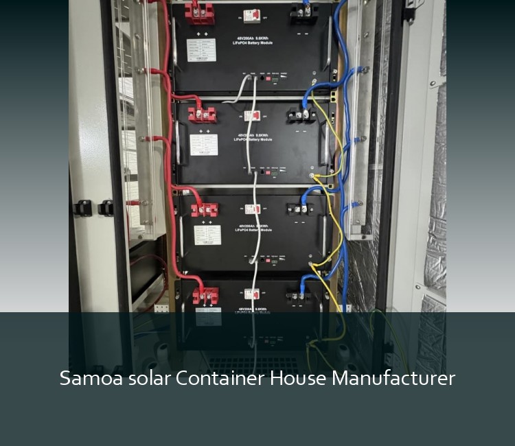Samoa solar Container House Manufacturer