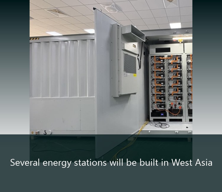 Several energy stations will be built in West Asia