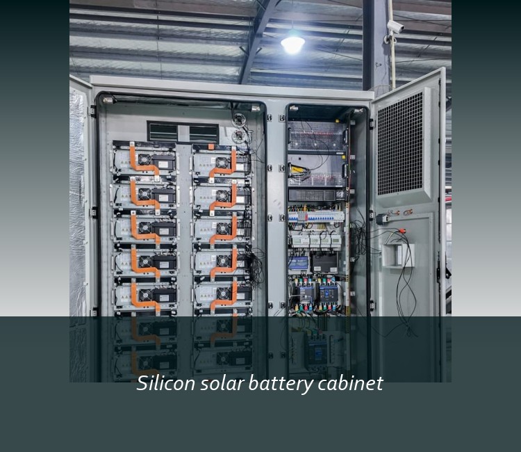 Silicon solar battery cabinet