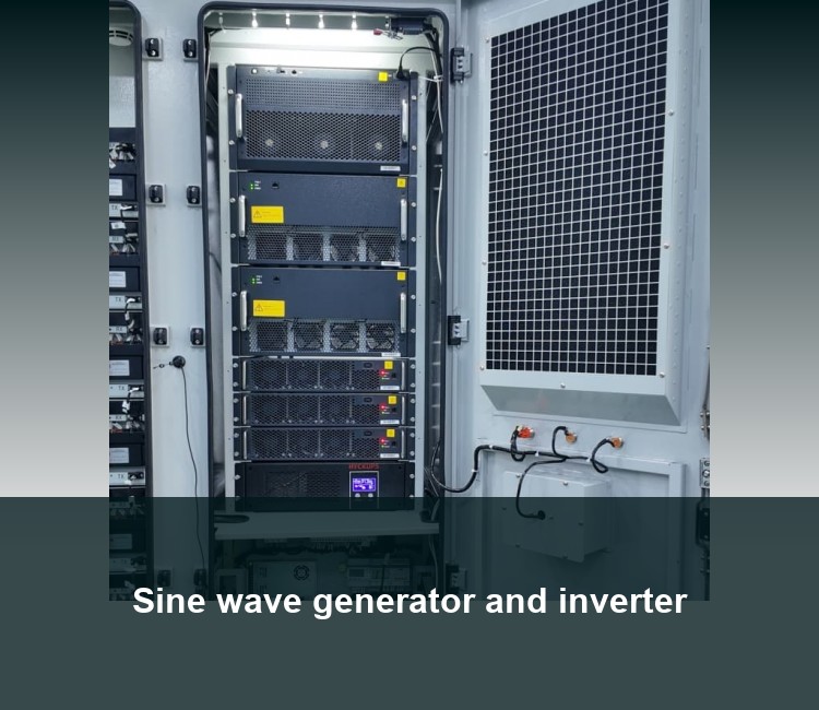 Sine wave generator and inverter