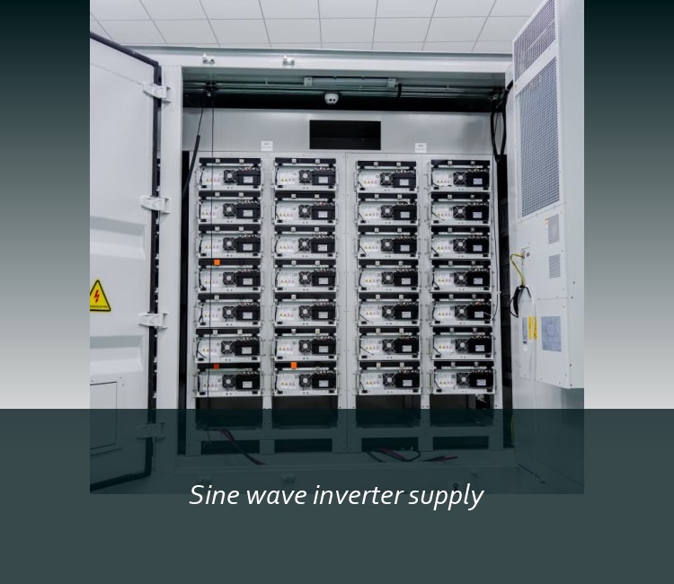 Sine wave inverter supply