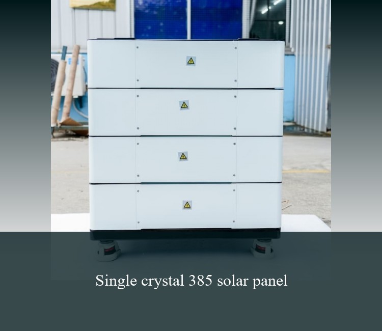 Single crystal 385 solar panel