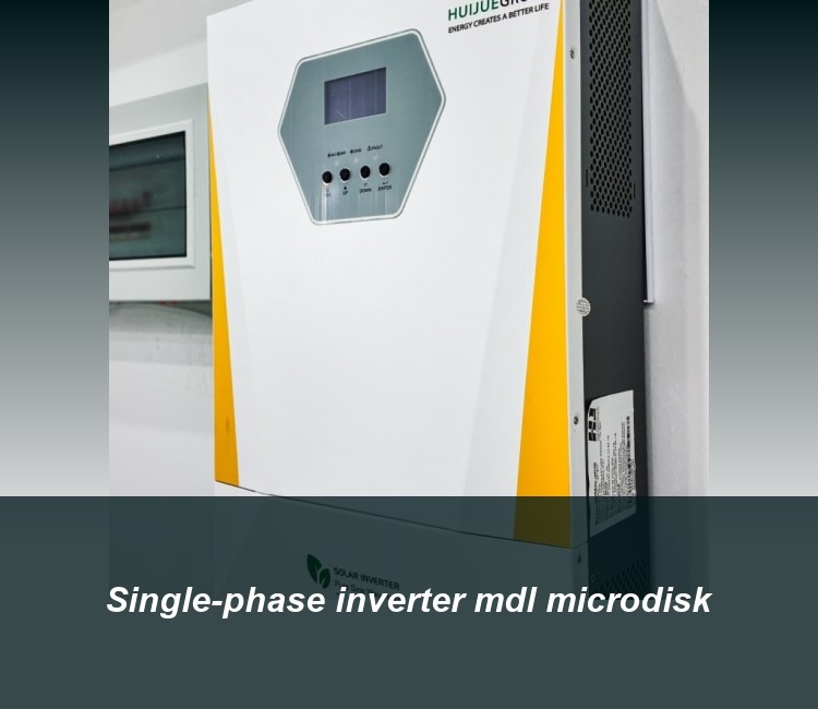 Single-phase inverter mdl microdisk