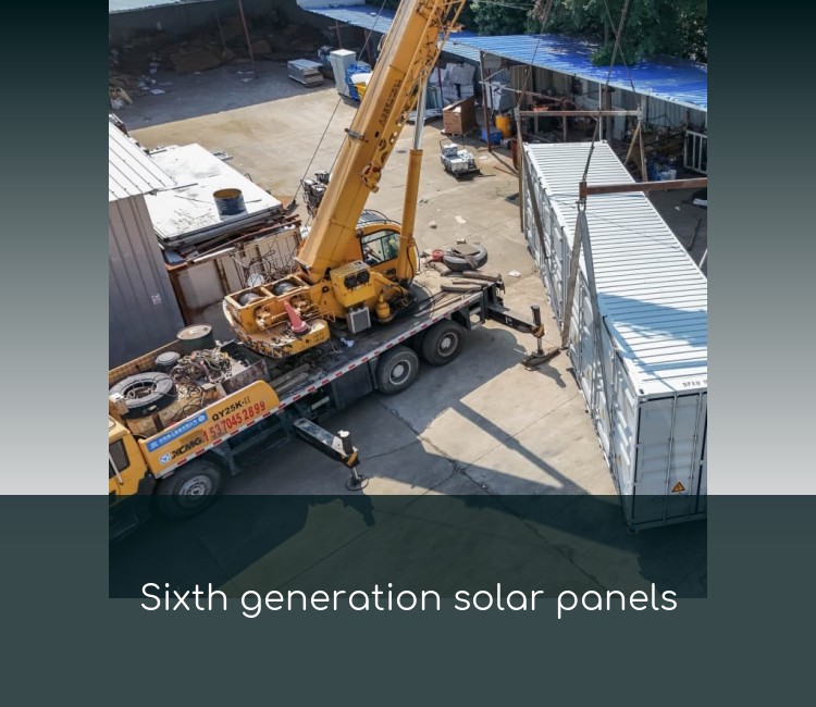 Sixth generation solar panels