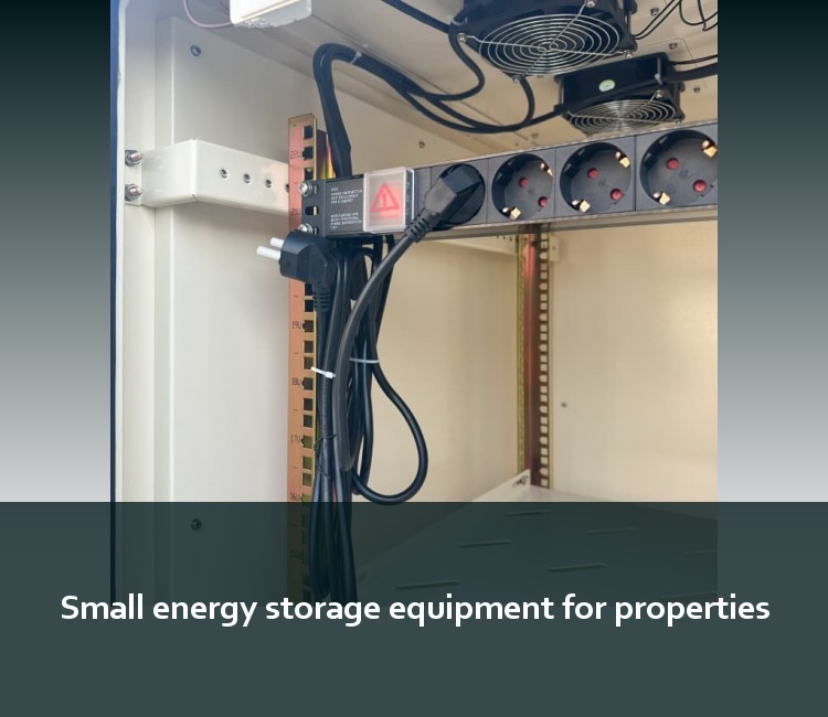 Small energy storage equipment for properties