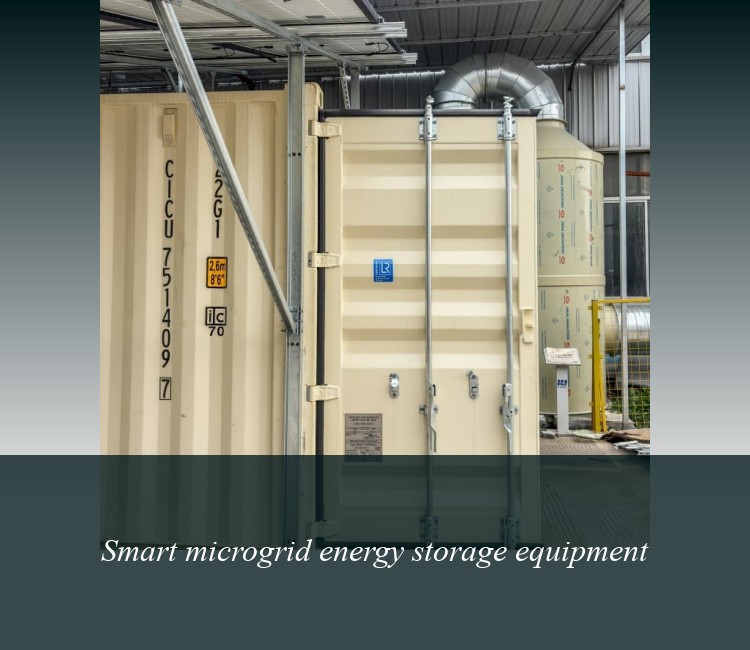 Smart microgrid energy storage equipment