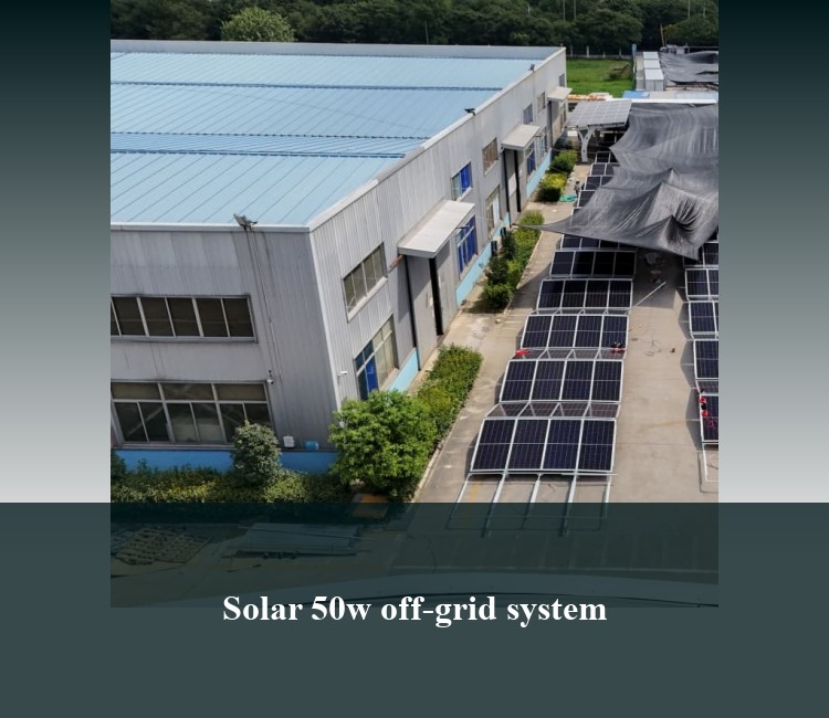 Solar 50w off-grid system