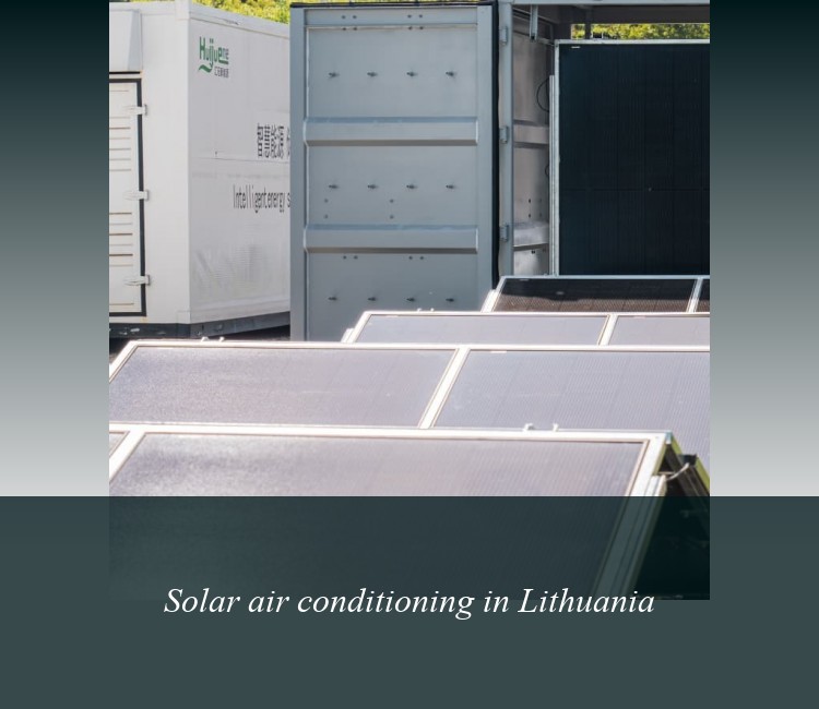 Solar air conditioning in Lithuania