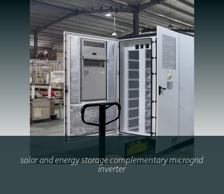 solar and energy storage complementary microgrid inverter