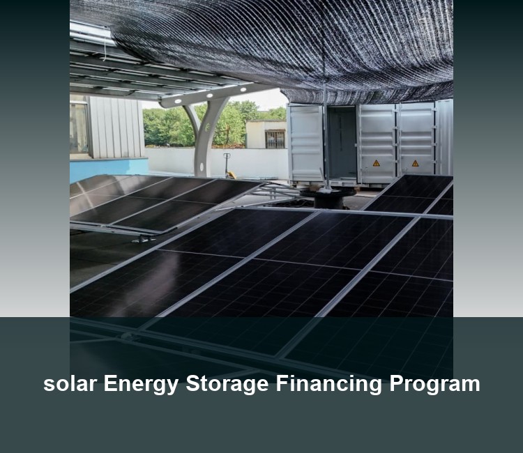 solar Energy Storage Financing Program