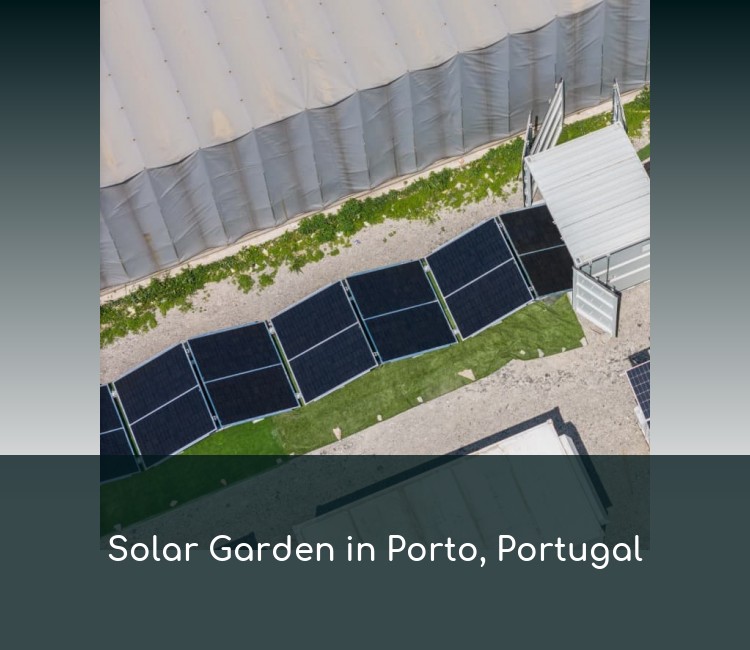 Solar Garden in Porto, Portugal