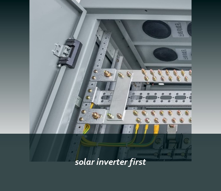 solar inverter first