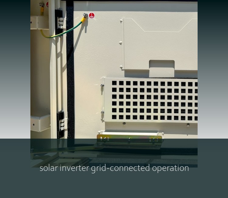 solar inverter grid-connected operation
