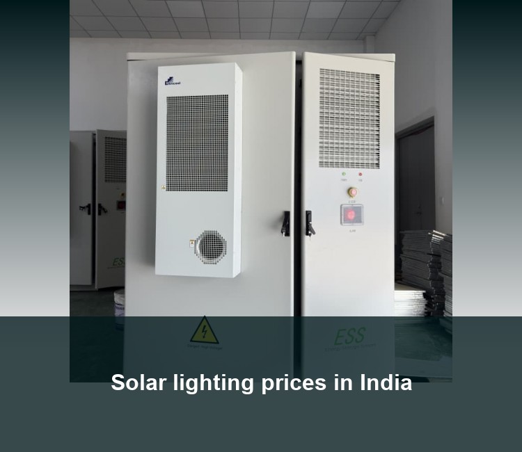 Solar lighting prices in India