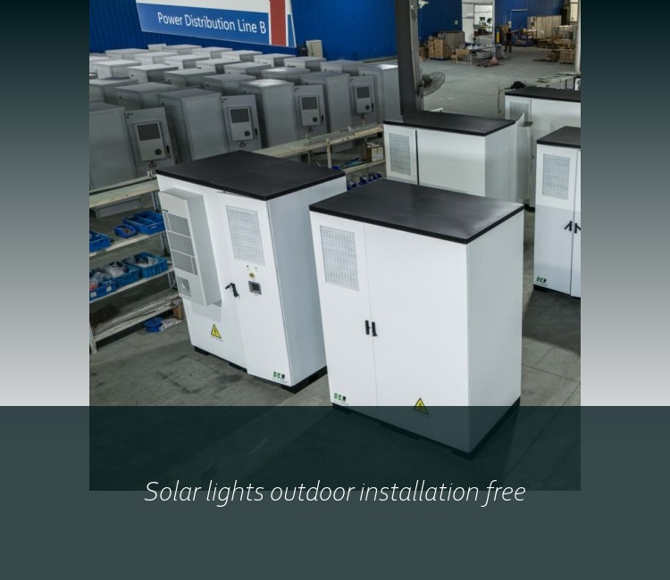 Solar lights outdoor installation free