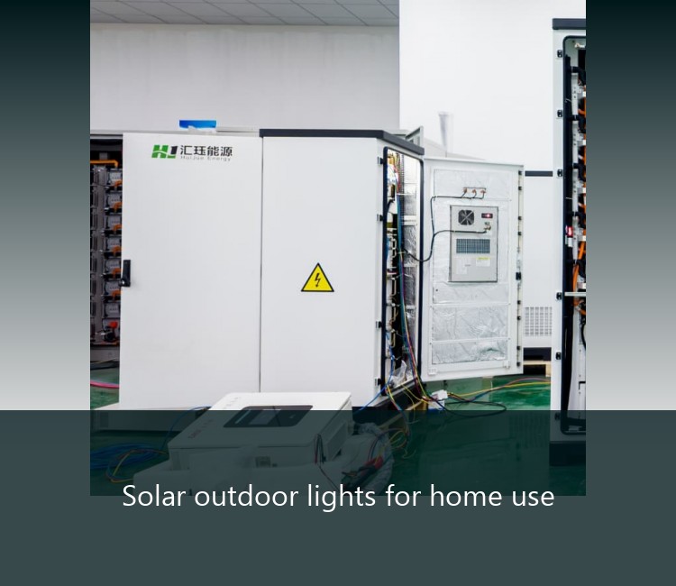 Solar outdoor lights for home use