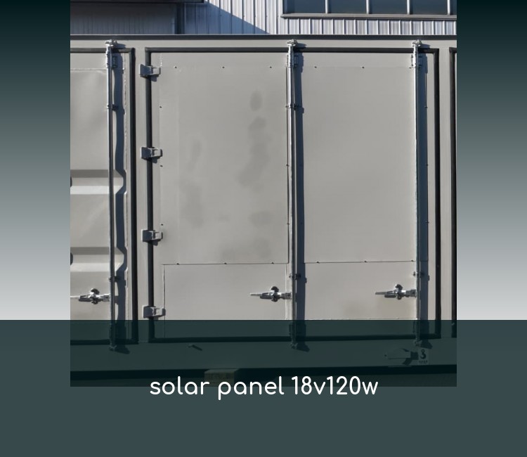 solar panel 18v120w